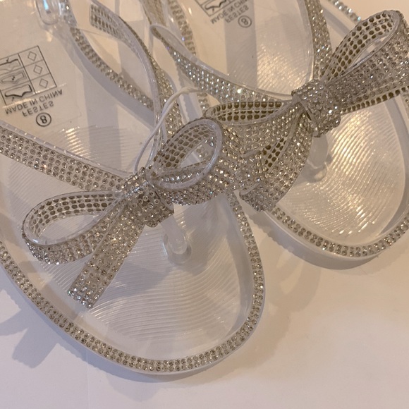 💎NEW Jewelled Diamanté Sandals - Picture 6 of 9